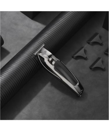 Professional Rechargeable T Shape Blade Razor - Best Balding Hair Trimmer with LCD Display - Black - Buy Online on GoSupps.com