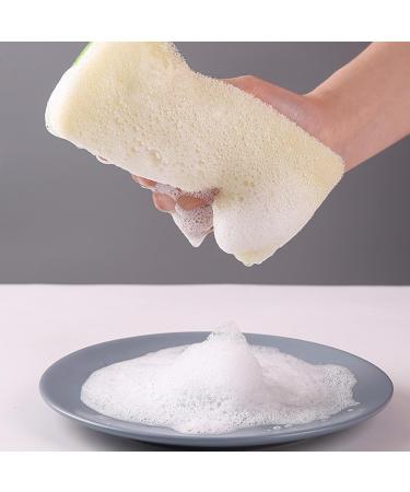 Kitchen Sponges for Washing Dishes - Kitchen Sponge Cleaning Sponge - Strong Water Absorption Sponge for Various Tableware Bathroom Kitchen Utensils Lvtfco - Buy Online on GoSupps.com
