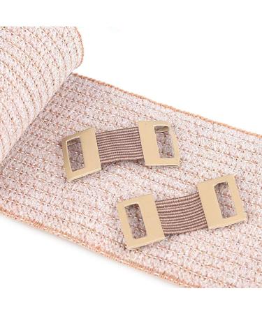 Beaupretty Striped Leg Wraps & Ankle Sports Tape - Athletic Knee Wraps Compression Strap with Aluminum Buckle Non-Stick 10x4cm - International Shipping Available - Buy Online on GoSupps.com