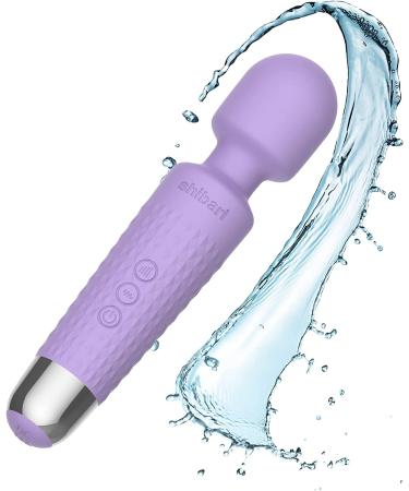 Shibari Mini Halo Handheld Massager - Wireless Rechargeable Wand for Pain Relief and Relaxation (Lilac) - Buy Online on GoSupps.com