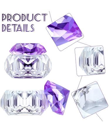 2-Piece Crystal Glass Dappen Dish Set for Acrylic Nails - Nail Manicure Care Tools - Buy Online on GoSupps.com