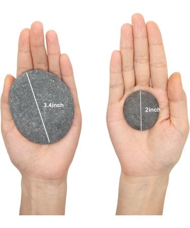 40 Pcs Large Rocks for Painting 25pcs 2-3â & 15pcs 3-4â River Rocks for Painting Natural Flat & Smooth Rocks for Painting for Kids & Adult Craft Gift - Buy Online on GoSupps.com