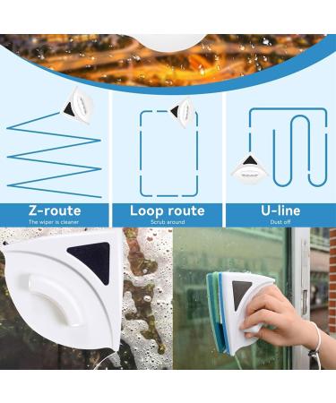 Upgrade Mupgrade Magnetic Window Cleaner Sofenthiss Double Side Magnetic Window Cleaner Magnetic Window Washer Adjustable For High Rise Window Cleaning (Double-layer-22mm Red) Double-layer-22mm Red - Buy Online on GoSupps.com