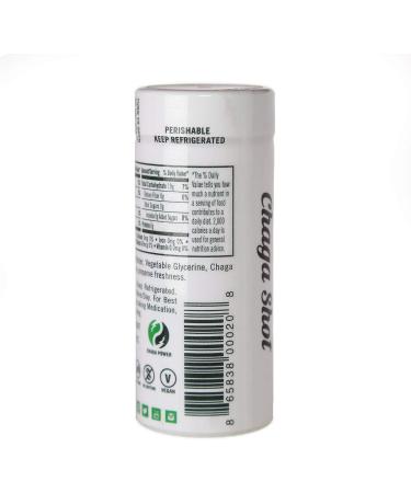 Chagit Chaga Mushroom Shot Immunity Shot Proprietary Quadruple Chaga Mushroom Extract 2oz Daily Drink Ready to Drink Box of 15 Individually Wrapped Shots - Buy Online on GoSupps.com