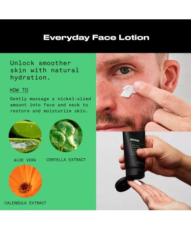 Hawthorne Men's Everyday Face Lotion With Aloe Vera and Healing Tiger Grass. For All Skin Types. Natural Ingredients Vegan Sulfate Free. 2-Pack 4 Fl. Oz. Each Everyday 4 Fl Oz (Pack of 2) - Buy Online on GoSupps.com