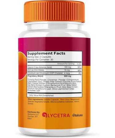 (3 Pack) Glycetra Capsules Glycetra Blood Support Supplement Advanced Formula Premium Blend All Natural Balance Flow Glicetra Pills Maximum Strength Glycogen Support Health Wellness Review (180 Ct) - Buy Online on GoSupps.com