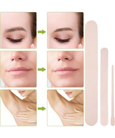 BQTQ 260 Wooden Spatulas for Hair Removal | Waxing Sticks 3 Sizes | Premium Wooden Mouth Spatula - Buy Online on GoSupps.com