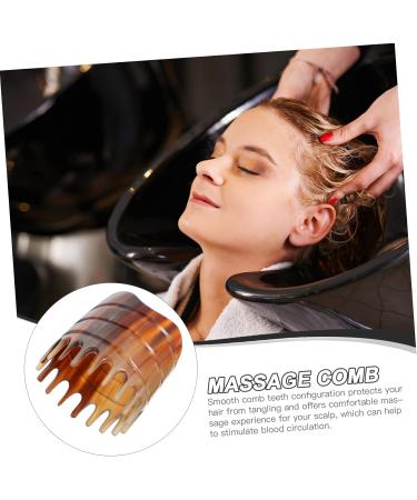 Hoement Scalp Massager & Shampoo Brush - Hair Cleaning Comb for Deep Relaxation & Effortless Hair Care | International Shipping Available - Buy Online on GoSupps.com