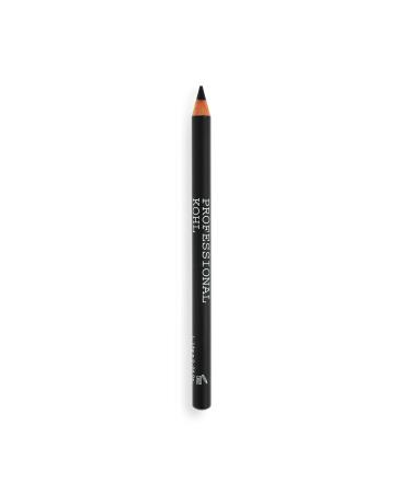Corrres Kohl Eyeliner Black- Black Volcanic Minerals- Kajalstift with intensive color wiped smokey-eye effect vegan silicone & paraben-free 1.2 g