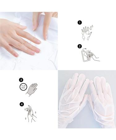 Original Derma Beauty Hand Mask - 12 Pairs Shea Butter Repair Gloves | Intense Moisturizing Hand Treatment - Buy Online on GoSupps.com