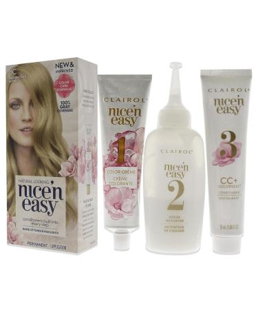 Clairol Nice'n Easy 8C Medium Cool Blonde Hair Dye - 6.26 Fl Oz (Pack of 1) - Buy Online on GoSupps.com