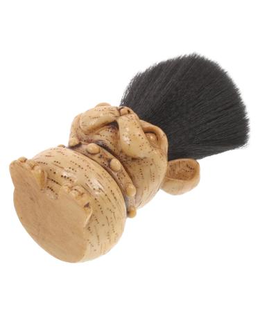 Didiseaon Beard Brush Haircut Neck Duster Barber Brush Neck Duster Neck Duster Barber Shaving Brush Neck Duster Brush for Hair Cutting Mustache Brush Neck Duster for Hair Cutting Nylon