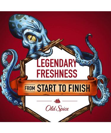 Old Spice Body Wash for Men Wild Collection Krakengard Scent 21 Fl Oz Pack of 4 Citrus - Buy Online on GoSupps.com
