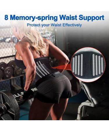Back Brace for Women & Men - Immediate Pain Relief, Breathable Lumbar Support Belt - Adjustable Waist Trimmer for Heavy Lifting, Sciatica, Herniated Disc - Size M - Buy Online on GoSupps.com