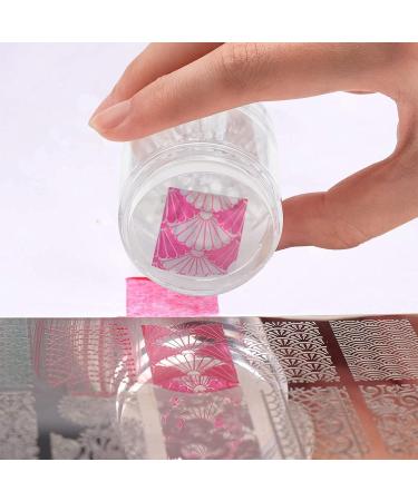 Niceneeded Nail Art Jelly Stamper Set - Double Layer Silicone Stamp & Scraper for DIY Manicure | International Shipping Available - Buy Online on GoSupps.com