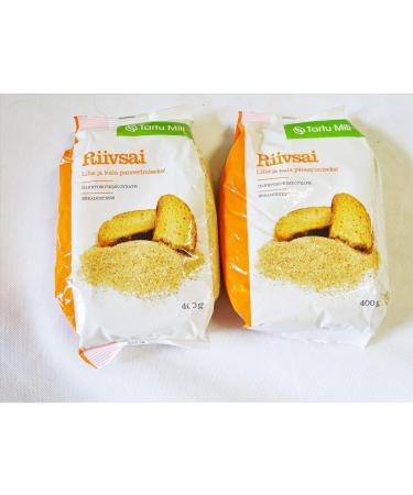 2x 400g GOLDEN BREADCRUMBS PREMIUM PREMIUM CRUMBLED BREAD FROM TARTU MILL 0.8kg - Buy Online on GoSupps.com