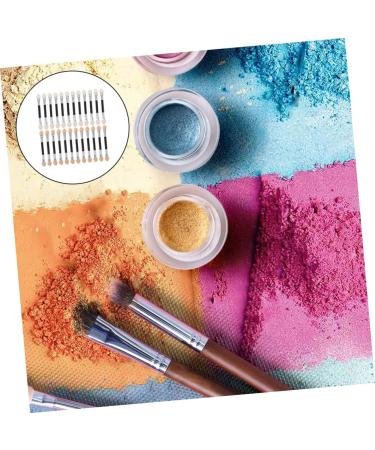 HAPINARY 24pcs Latex Eye Shadow Stick Eye Shadow Brush Eye Shadow Applicator Double Sided Eyeshadow Aluminum - Buy Online on GoSupps.com