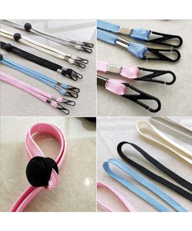 Adjustable Length Lanyard Extension for Masks - Ear Protection Bracket - Unisex - Free Storage Bag - Black - Buy Online on GoSupps.com