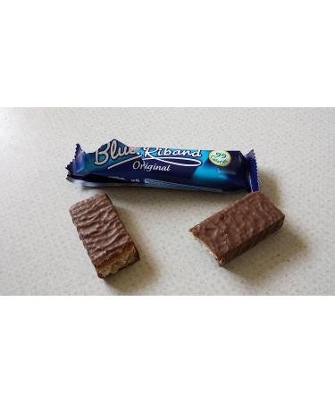 The Original Nestle Biscuit Bars with Milk Chocolate - BLUE RIBAND Milk Chocolate Biscuit Bars Having 8 Chocolate Wafer Bars Each Pack (Pack of Three 18g) - Buy Online on GoSupps.com