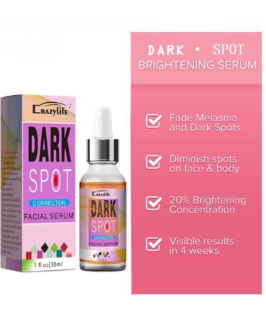 Dark Spot Corrector Facial Serum 1 fl oz - Buy Online on GoSupps.com