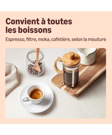 by Amazon Caf en Grains Espresso Crema Torr faction Moyenne caf in 500g lot de 2 - Certifi Rainforest Alliance Espresso Crema 500 g (Lot de 2) - Buy Online on GoSupps.com