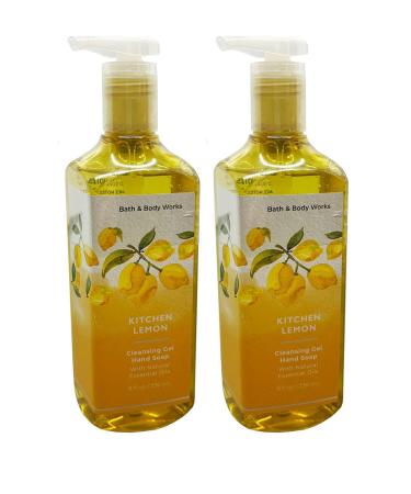 Bath & Body Works Kitchen Lemon Deep Cleansing Hand Soap 2 Pack 8 oz - Kitchen Lemon Scent - 8 Fl Oz (Pack of 2) - Buy Online on GoSupps.com
