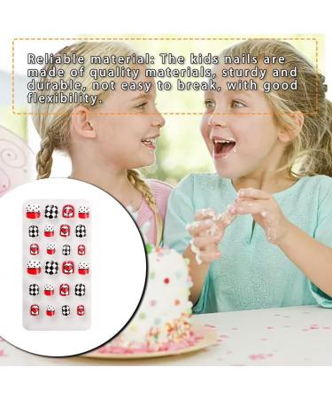dijiusidy 1 Set Christmas Nail Wraps Cartoons Style Decor Adorable False Fingernails Children Removable Art Decals DIY Manicure PNT-16-08 - Buy Online on GoSupps.com