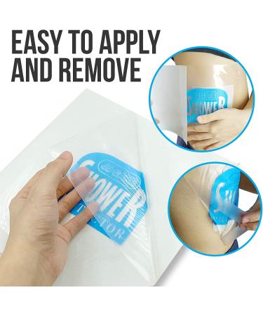 JJ CARE Shower Protector [Pack of 7] - Waterproof Cover for Dialysis Catheter, PICC Line, Colostomy, & Bandages - 1 Week Supply - Buy Online on GoSupps.com