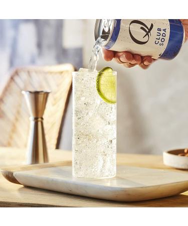 Q Mixers Club Soda Premium Cocktail Mixer 7.5 oz (12 Pack) - Buy Online on GoSupps.com