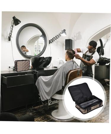 Fomiyes Hairdressing Kit - Durable Barber Tool Bag with Zipper for Professional Hair Cutting - Leather Hair Cutting Tools for Autumn - Buy Online on GoSupps.com