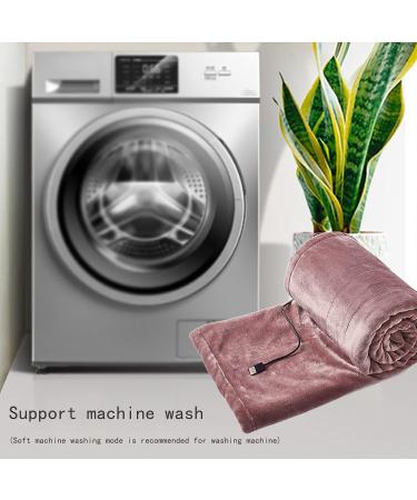 Multifunctional USB Electrical Heating Cushion - Fast Flannel Warmer for Office Lunch | Washable Gray Blanket (62.9 x 31) - Buy Online on GoSupps.com