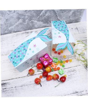 jojofuny Kids' Party Supplies 54 Pcs Party Popcorn Boxes Treat Boxes Paper Popcorn Boxes Child Disposable Mermaid Kids Party Supplies - Buy Online on GoSupps.com