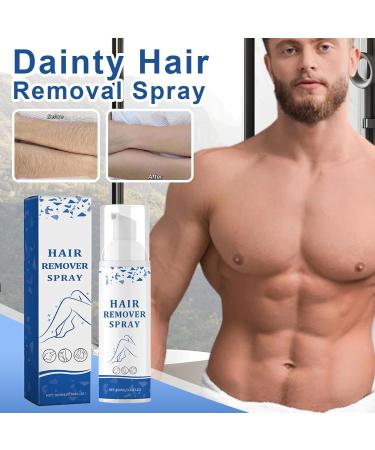  Mimoqk Hair Removal Spray Painless Depilatory Spray Moisturizing and Non-irritating Formula 100ml Face & Body Hair Remover for Men and Women Effective in Sensitive Skin - Buy Online on GoSupps.com