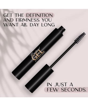 Nadia Isabel Brow Gel - Professional Clear Brow Fixer for 48-Hour Hold | Control Freak Eyebrow Groomer & Styler for All Skin Tones - Buy Online on GoSupps.com