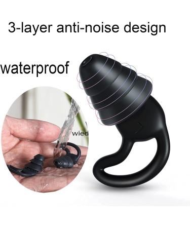 Macrohu Soft Silicone Earplugs for Sleep - Noise Reduction Hearing Protection for Light Sleepers Travel & Work - Buy Online on GoSupps.com