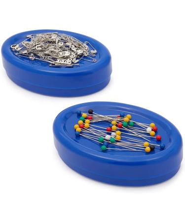 Juvale Magnetic Pin Cushion Sewing Tools (Blue 2 Pack) - Buy Online on GoSupps.com