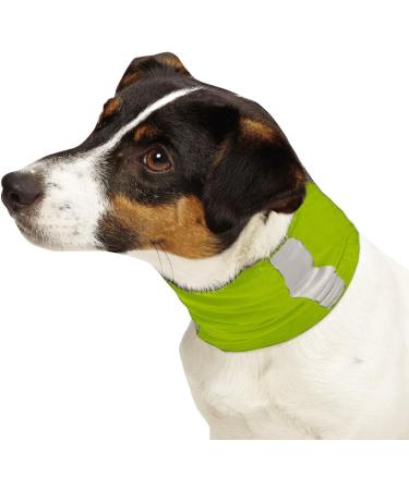 Insect Shield Reflective Pet Gaiter with Insect Protection for Protecting Dogs from Fleas Ticks & Mosquitoes Green Small Green 12-Inch by 16-Inch - Buy Online on GoSupps.com
