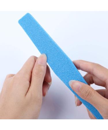 20 Piece Nail Buffer Block Double Sided 100/180 Sanding Files - Washable Rhombus Design - Buy Online on GoSupps.com