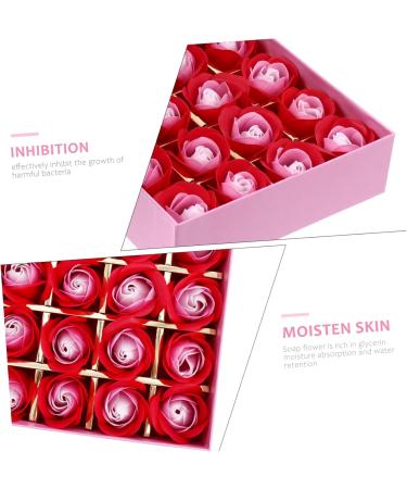 Beaupretty 2 Boxes Rose Soap Rose Petals Mom Birthday Christmas Rose Petals Plant Essential Oil Soap Wedding Petals Rose Body Flowers Scented Soaps - Buy Online on GoSupps.com