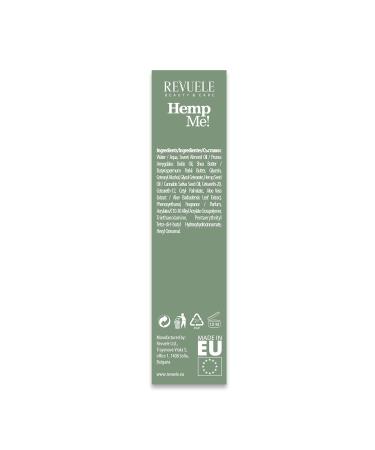 Revuele Hemp Me Bio Eye Contour Cream - 100% Natural Cold-Pressed Hemp Oil & Sweet Almond Oil Moisturizer 35ml - International Shipping Available - Buy Online on GoSupps.com