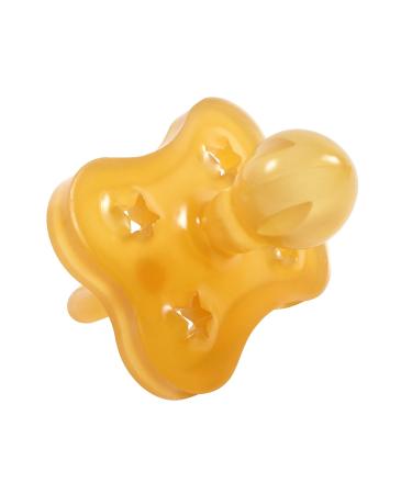 Sweetie Rubber Pacifier - Star Shape Natural Rubber Rounded Nipple | 12-18 Months - Shop Internationally! - Buy Online on GoSupps.com