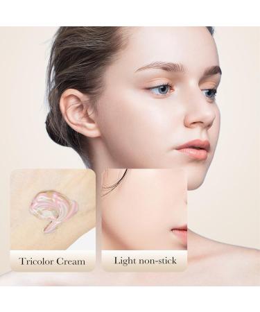 3 In 1 Primer for Face Before Makeup Sunscreen Isolation Cream One Step Color Corrector Oil Control Skin Corrector Sheer Finish Refreshing Moisturizing Lighten skin tone(B) - Buy Online on GoSupps.com