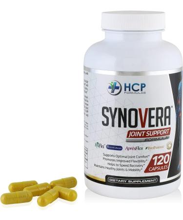 HCP Formulas Synovera Joint Support Complex with Turmeric Extract & Collagen - 120 Caps - Buy Online on GoSupps.com