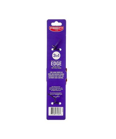 Red by Kiss Ultimate Edge Fixer Professional Boar Hair Brush - 100% Boar Hair (BSH28) - Buy Online on GoSupps.com