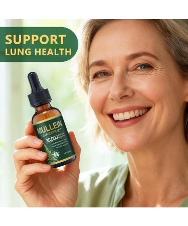 PIRTA Mullein Drops for Lungs Lung Cleanse - Leaf Extract Powerful Mullein for Immune Support Respiratory Support & Lung Cleanse Herbal Supplements - 1.01 fl oz - Buy Online on GoSupps.com