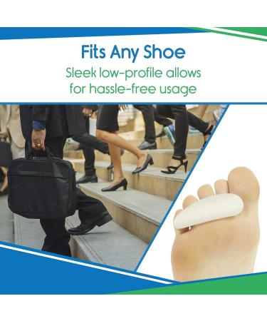 ViveSole Hammer Toe Straightener - 4pcs Corrector Gels - Toe Support Crest for Men & Women - Bunion Foot Relief - Feet Alignment & Toes Correction - Buy Online on GoSupps.com