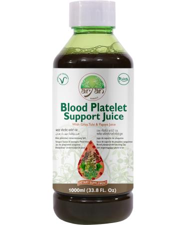 Aryan Herbals Blood Platlet Support Juice No Sugar & Artificial Colors Added Natural Juice- 1000 ml