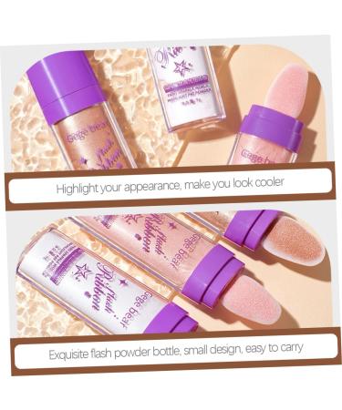 Beavorty 15 Pcs Highlight Pat Powder Makeup Highlighter Face Powder Loose Arm Highlighter Cosmetic The Face 1 count (Pack of 1) Assorted Colorx5pcs - Buy Online on GoSupps.com