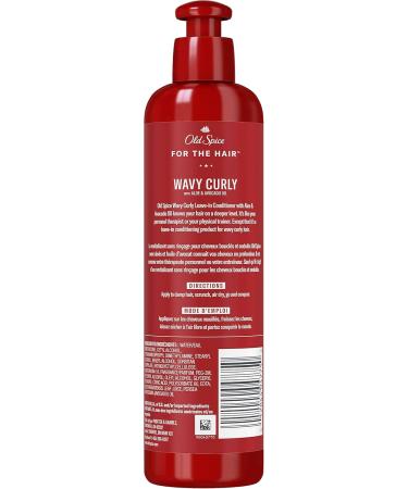 Old Spice Wavy Curly Leave-In Conditioner with Aloe & Avocado Oil 252 mL - Buy Online on GoSupps.com