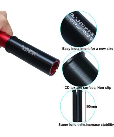 GANOPPER 100mm Long Seatpost Shim 22.2-36 Alloy Bicycle Seat Post Tube Adapter 27.2 I.D./30.9 O.D - Buy Online on GoSupps.com